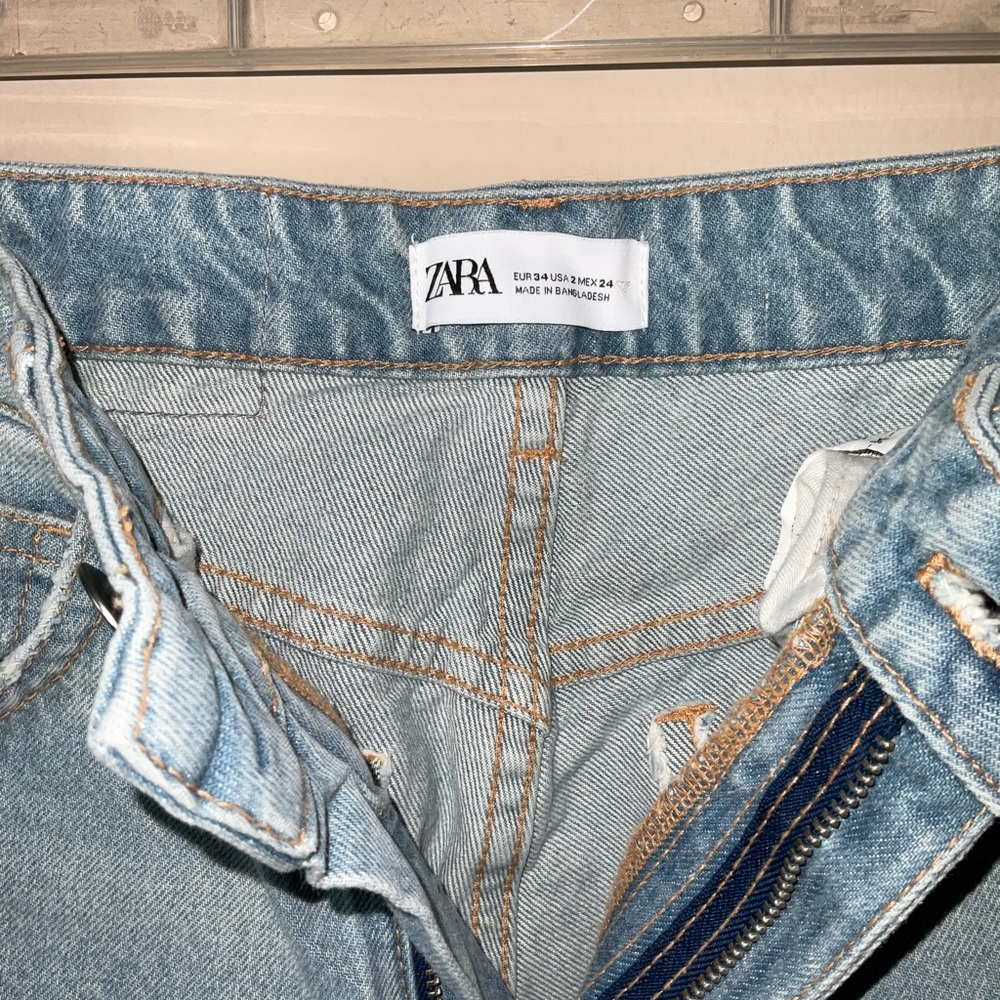 Zara mom jeans